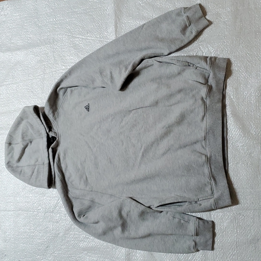 Adidas Originals 3-Stripes Fleece Hoodie.